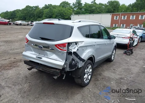 2014 Ford Escape Titanium from USA, damaged, VIN 1FMCU9JX5EUB19885